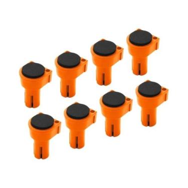 Imagem de Conjunto De 8 Cães De Bancada De Nylon De 19mm E 20mm, Ferramentas De 