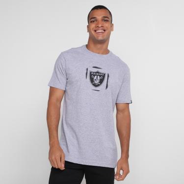 Imagem de Camiseta NFL Las Vegas Raiders New Era Street Life Stencil Masculina-Masculino