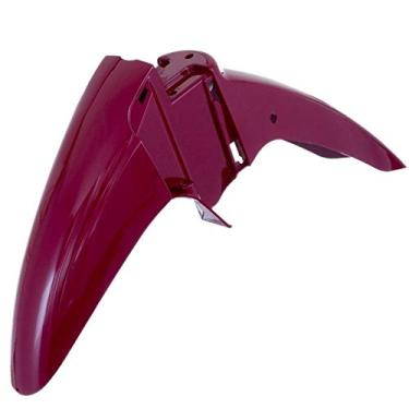 Imagem de Paralama Dianteiro Compatível Com Biz 100 2002/2003 Vermelho Sapucaí