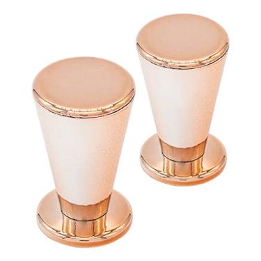 Imagem de Puxador Para Penteadeira Ponto Gavetas Armario Moveis Comoda (Rose Gold)