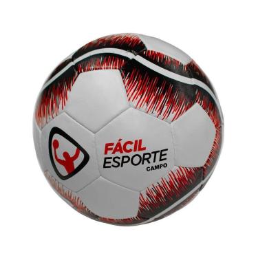 Imagem de Bola De Campo Seleção Profissional Vermelha E Branca