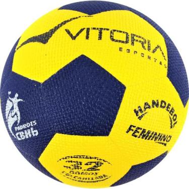 Imagem de Bola Handebol Oficial Vitoria Grip H2l Feminina - Vitoria Esportes