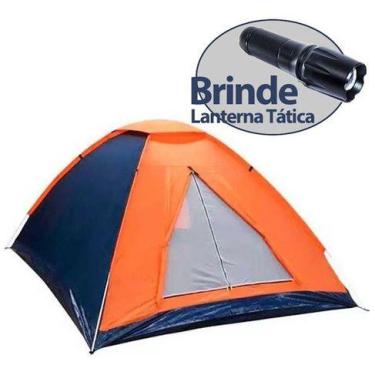 Imagem de Barraca Nautika Panda 4 Pessoas Impermeável Camping + Acessorios