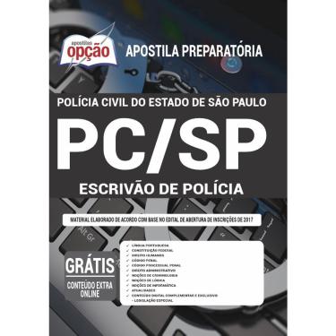 Imagem de Apostila Pc Sp - Escrivão De Polícia Civil