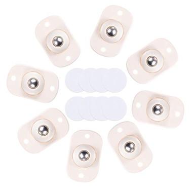 Imagem de VILLCASE Rodas de 8 Peças Com Rodinhas Adesivas Rodízios Giratórios Móveis Rodas de Plástico Carrinho de Móveis para Caixa de Armazenamento Carrinho de Plataforma