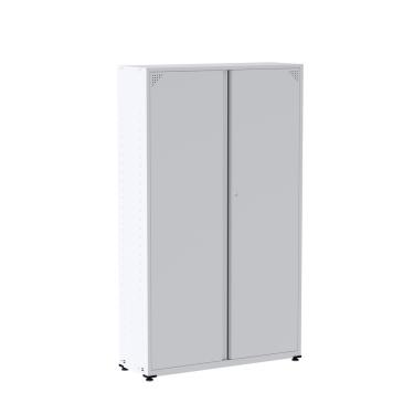 Imagem de Armário 2 Portas 4 Prateleiras AP403SL Aço Pandin Móveis Branco