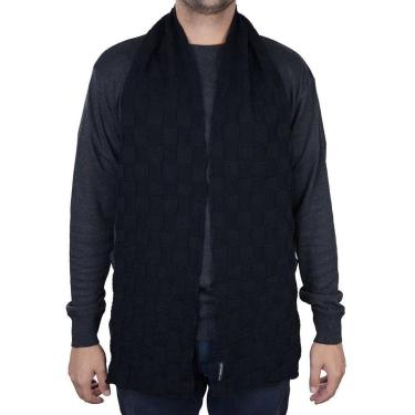 Imagem de Cachecol Tricot Quadriculado Oyhan Masculino-Masculino