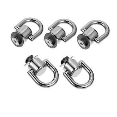 Imagem de IWOWHERO 5 Unidades Fivela De Conexão De Bagagem Encurtar Os Acessórios De Comprimento Do Saco Fivelas De Correntes De Bolsa Cinto Mala Alça De Bolsa Liga De Zinco De Proteção Ambiental