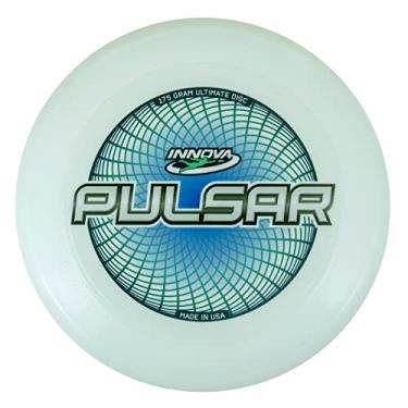 Imagem de Innova Innmold Glow Pulsar Ultimate Disc 175 g – Ultimate Frisbee, Catch Frisbee, Glow in The Dark Frisbee