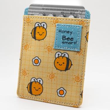 Imagem de Estojo anticoncepcional para pílulas anticoncepcionais e medicamentos – Serve para pacotes de até 1,2 m x 9,5 cm (e 6 x 10 cm) – Bonito, Abelha, Engraçado, Arte Discreta, Anime, Rosa