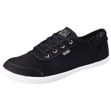 Imagem de Skechers Sapato feminino Bobs B fofo, Preto, 5 Wide
