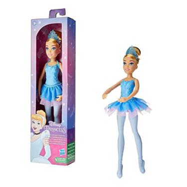 Imagem de Boneca Disney Princess 28 cm, Princesa Cinderela com Roupa de Bailarina - F4317 - Hasbro