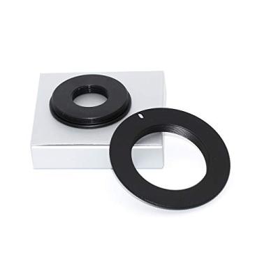 Imagem de FotoHigh Adaptador de fotografia macro e close-up para objetiva de microscópio para câmera Canon EF EOS Nikon AI DSLR/SLR (para Nikon AI)