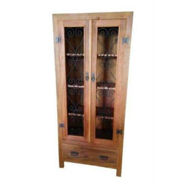 Imagem de Armário Rústico Fabrizio em Madeira de Demolição e Ferro - Cód 2147 - 