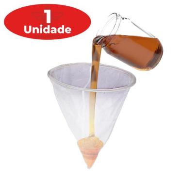 Imagem de Coador De Nylon Para Mel Apicultura Peneira Filtro Garapa - ARBORETHO