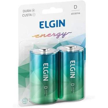 Imagem de Pilha Alcalina "d" - Elgin