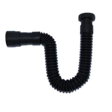 Imagem de Sifão Extensivo Sifonado Universal Linha Black 40cm Preto - Montelar A