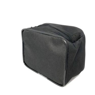 Imagem de MINI necessaire inteira NAILON PRETA (tecido) 15x12 - Gii Matos Makeup