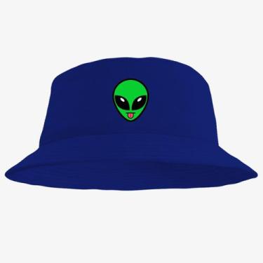 Imagem de Chapéu Bucket Hat Estampado ET Verde - MP Moda Masculina, Único, Azul