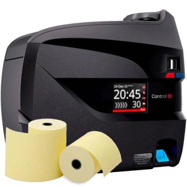 Imagem de Maquina De Ponto Cartão Biometrico Control Id Mte Por 373