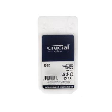 Imagem de Memória RAM P/ Notebook Crucial 16gb DDR4-2666 1.2V  m16 - NBC