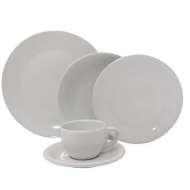 Imagem de Aparelho De Jantar 20 Peças Branco Oxford