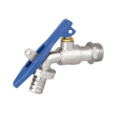 Imagem de Torneira de Esfera Metal Cadeado Jardim 2 em 1 Adaptador 1/2 ou 3/4 Re