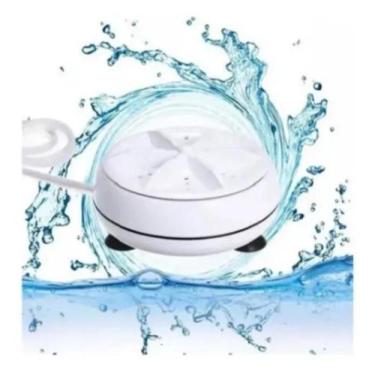 Imagem de Mini Maquina Lava Roupas Panos No Balde Usb Portatil - Home Goods