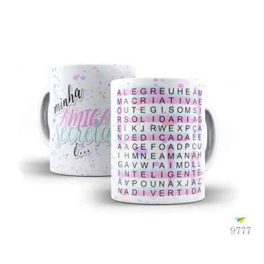 Imagem de Caneca Minha amiga secreta é... - Live