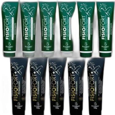 Imagem de Kit Atacado 6 Pomada Fisiofort + 5 Pomada Premium 150g - Bio Instinto