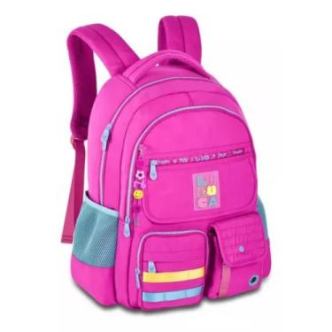Imagem de Mochila de Costas Oficial Luluca Notebook - LU24600, Rosa