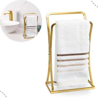 Imagem de Toalheiro Porta Toalha Lavabo Bancada Banheiro Lavatório Pia - Arthi, 