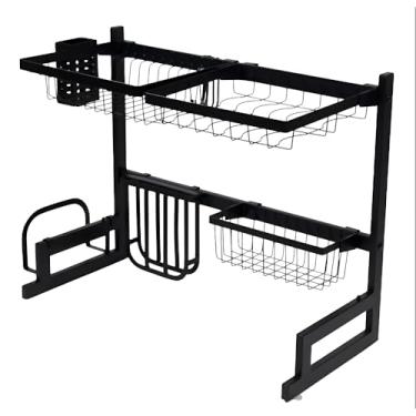 Imagem de Escorredor De Pratos E Tigelas Suspenso E Autoportante Em AçO InoxidáVel De Qualidade Para Cozinha(S29)