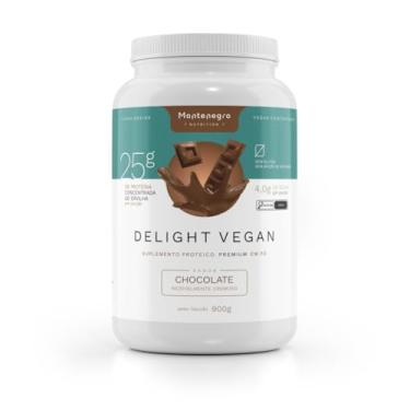 Imagem de Delight vegan 900 g chocolate - proteína de ervilha