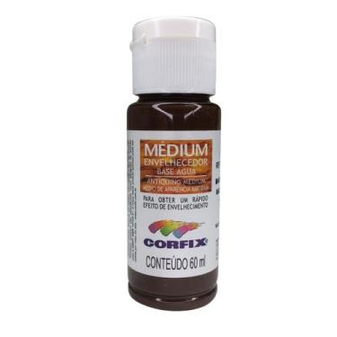 Imagem de Medium Envelhecedor Corfix 60ml - 49080, 364 - MARROM MADEIRA
