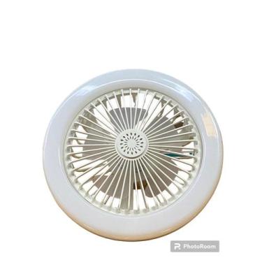Imagem de Lâmpada Luminária Ventilador De Teto E27 Controle Remoto - FAN/LUATEK