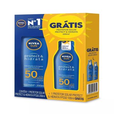 Imagem de Protetor Solar FPS50 200ml + FPS50 125ml Nivea Sun