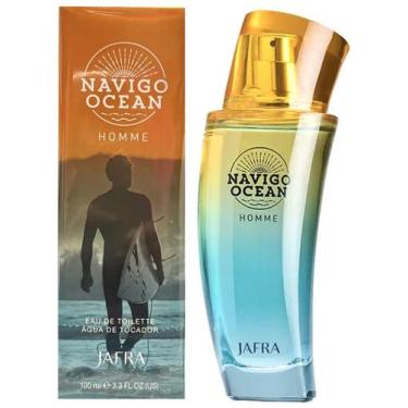 Imagem de Perfume JAFRA NAVIGO Eau de Toilette, 5 frascos de amostra, 1 mL cada