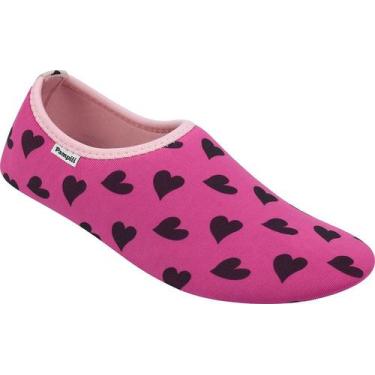 Imagem de Sapatilha Infantil Bem-me-quer Pampili 648002, Pink, 29/30