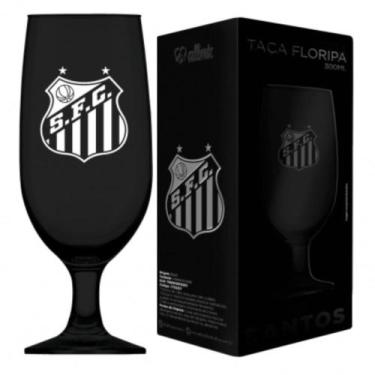 Imagem de Taça de Cerveja Floripa do Santos em Vidro 300ml com Caixa - Allmix