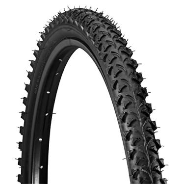 Imagem de Schwinn Pneu de bicicleta de substituição, bicicleta de montanha, piso de alta tração, 66 x 1,95 polegadas, preto