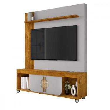 Imagem de Estante Home Teacher para TV até 65 Polegadas Maragogi Naturalle Off W