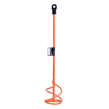 Imagem de Misturador de tinta e argamassa | Composto de 40,6 cm C, 7,6 cm de diâmetro, selador, argamassa, gesso, lama, misturador de cimento - Acessório profissional para misturador de tinta - Aço zincado