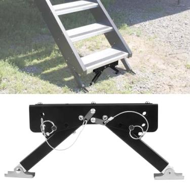 Imagem de Edicapo Kit de estabilizador de degraus para trailers de 7,12 cm a 29 cm compatível com trailers de viagem e autocaravanas