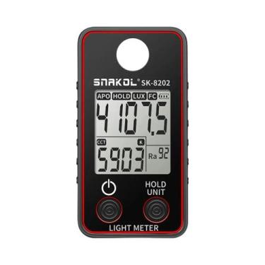 Imagem de Medidor De Iluminação De Alta Precisão LED Testador De Temperatura De 