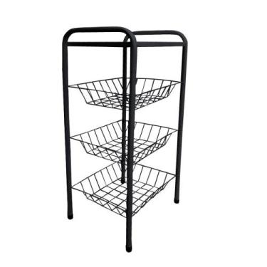 Imagem de Fruteira Para Cozinha Suporte De Chão Leve Para Filtro Bebedouro Galão