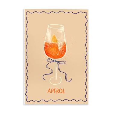 Imagem de Stupell Industries Aperol with Ribbon Wall Plaque Art Design por Florentina Dolci, 10 x 15