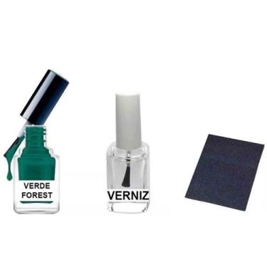 Imagem de Tinta Retoque Tira Risco Carro Hyundai - Verde Forest - Jhow Adesivos