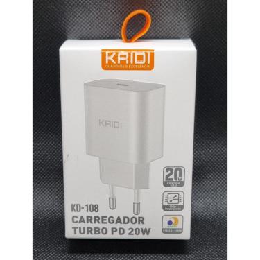 Imagem de Fonte Carregador Tipo C Turbo Kaidi Kd-108