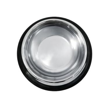 Imagem de Tigela de Inox para Animais-Pote de Ração e Água para Pets- Comedouro de Inox 1400ml para Cães e Gatos | Resistente e Fácil de Limpar